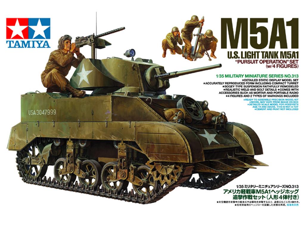 U.S. Light Tank M5A1  (Vista 1)