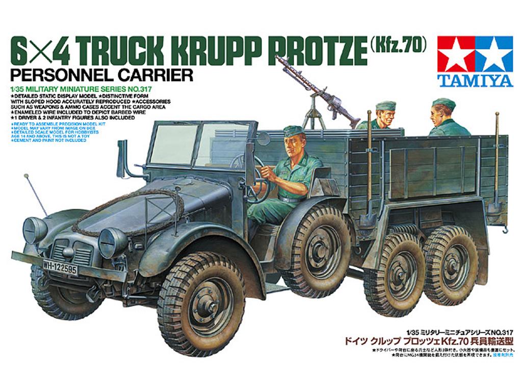 Camion 6X4 Krupp Protze (Vista 1)