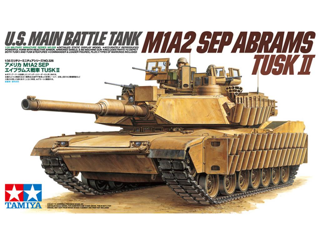 U.S. M1A2 SEP Abrams TUSK II (Vista 1)