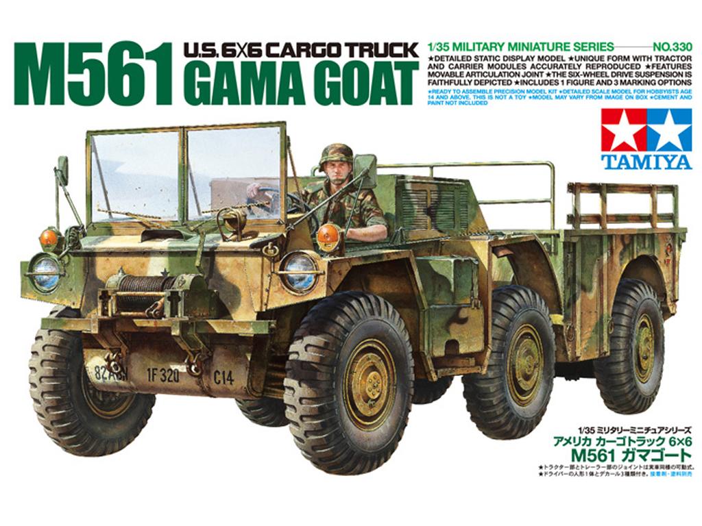 U.S. Cargo Truck 6X6 M561 Gama Goat (Vista 1)