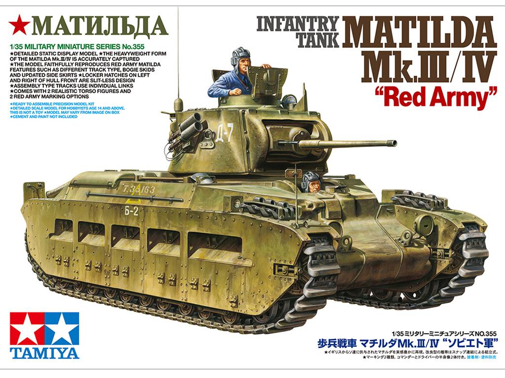 Infantry Tank Matilda Red Army - Mk.III/ (Vista 1)