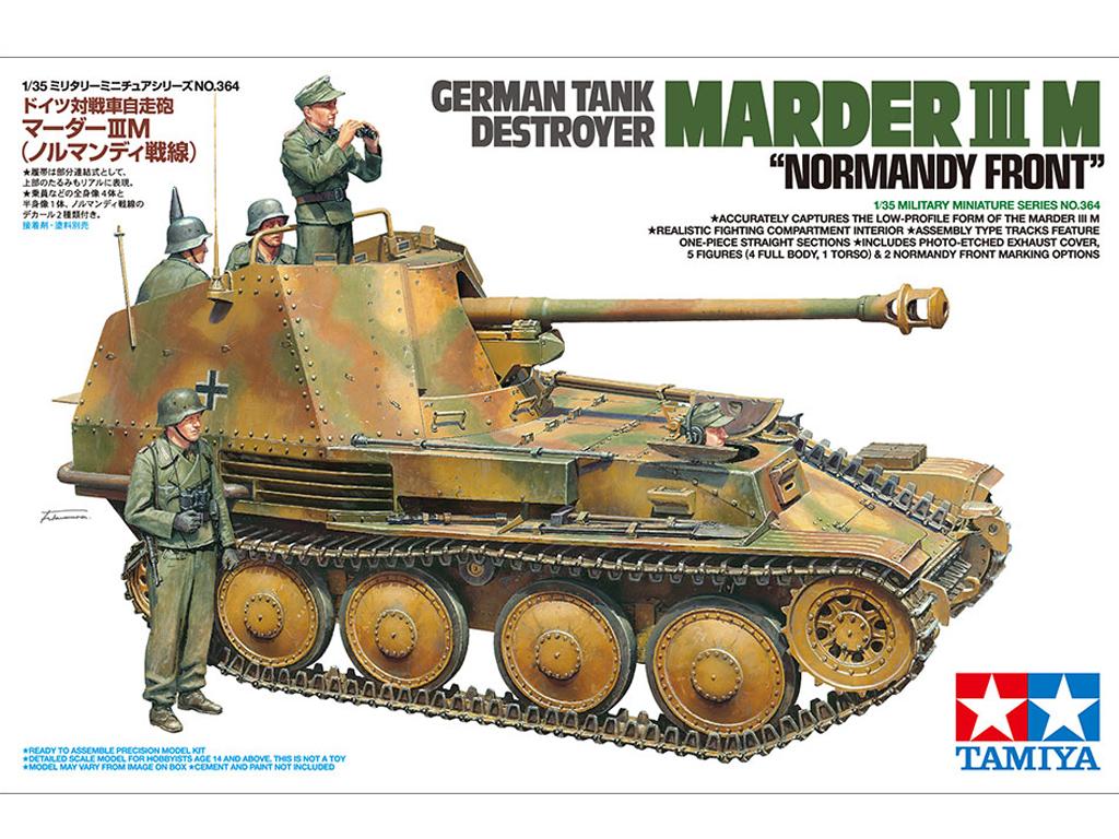 German Tank Destroyer Marder III M Normandy Front (Vista 1)