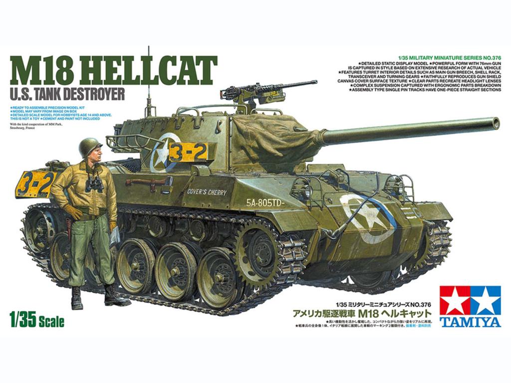 US Tank Destroyer M18 Hellcat (Vista 1)