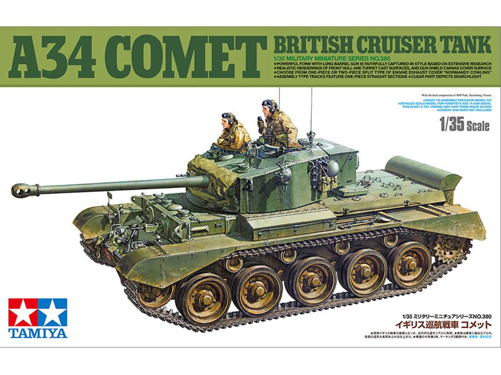 British Cruiser Tank A34 Comet (Vista 1)