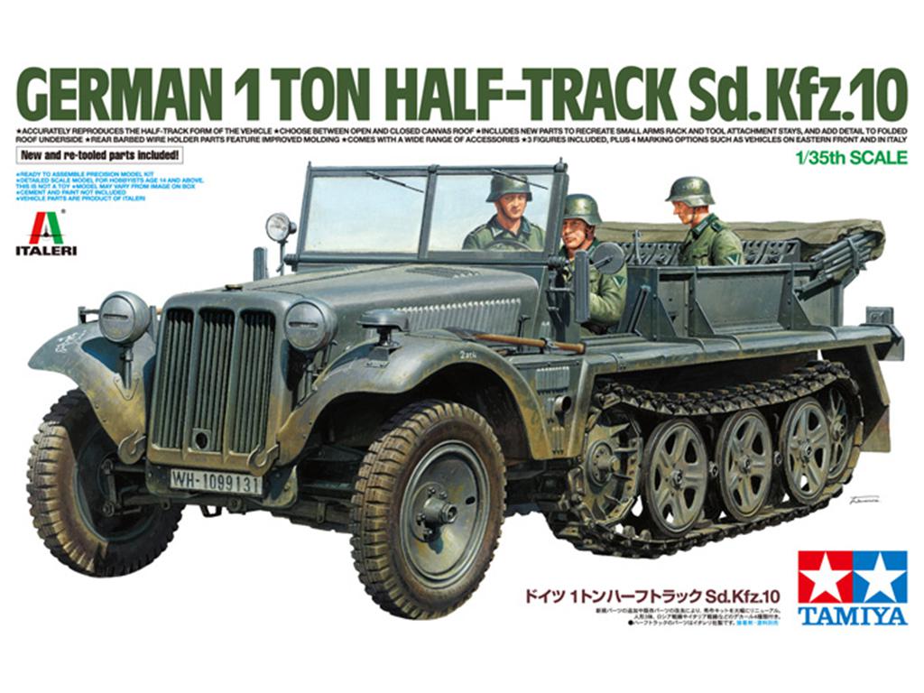 German 1T Half-Track Sd.Kfz 10 (Vista 1)