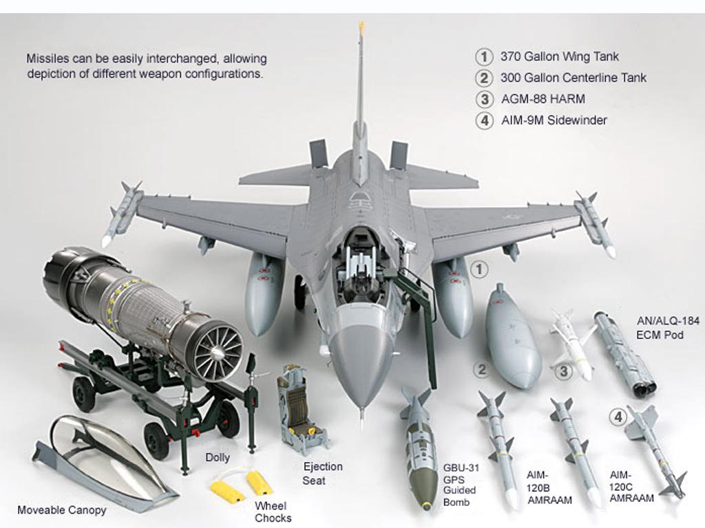 F-16C Fighting Falcon (Vista 2)