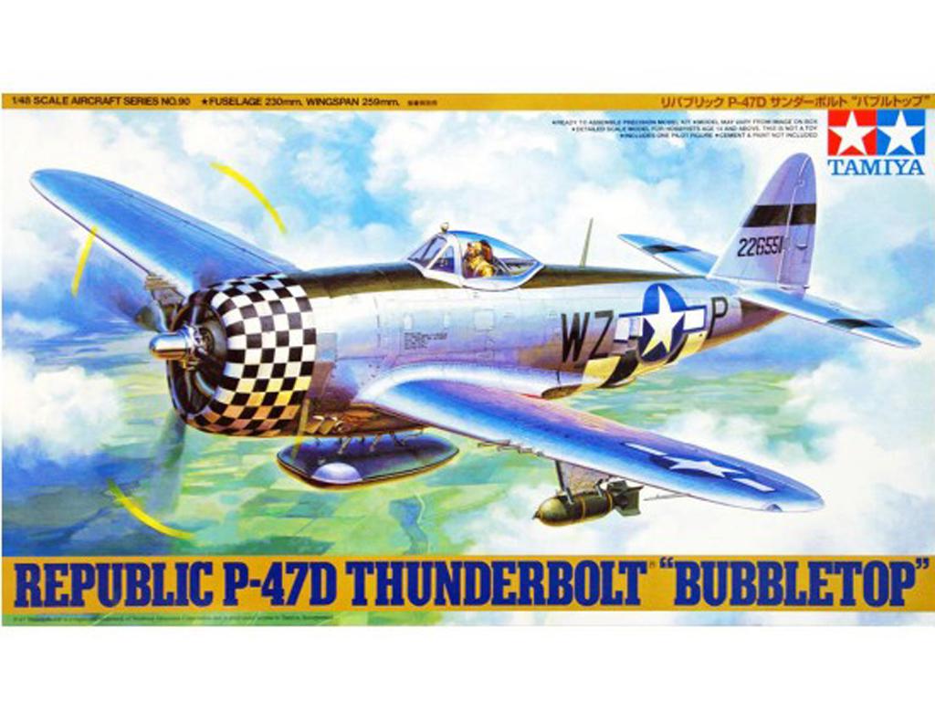 Republic P-47D Thunderbolt  (Vista 1)