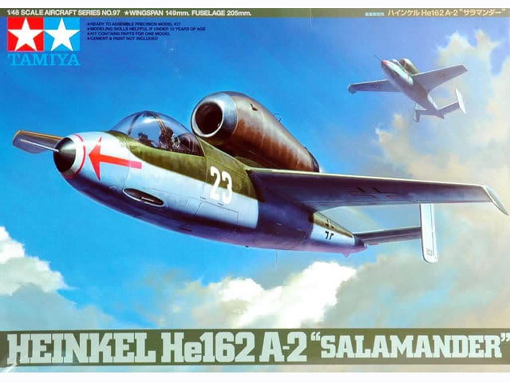 Heinkel He162 A2 - Salamander (Vista 1)