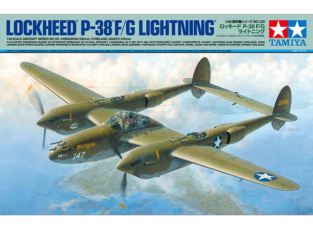 Lockheed P-38 F / G Lightning (Vista 1)