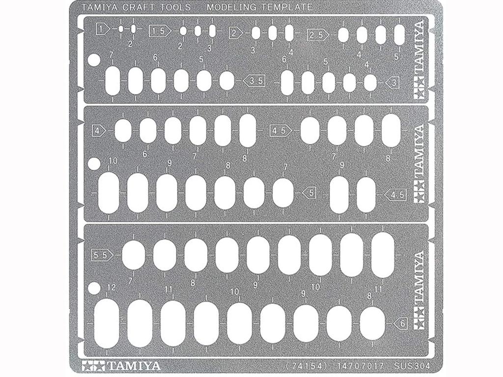 Plantilla de modelado RR 1-6 (Vista 1)