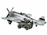 P-47D Thunderbolt Bubbletop And 1/4-Ton 4X4 Light Vehicle (Vista 4)