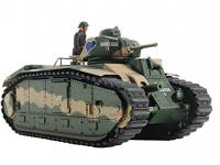 Tanque de batalla francés B1 BIS  (Vista 5)