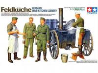 Cocina de campaña Alemana con figuras (Vista 3)