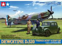 D.520 French Aces w/Staff Car (Vista 6)