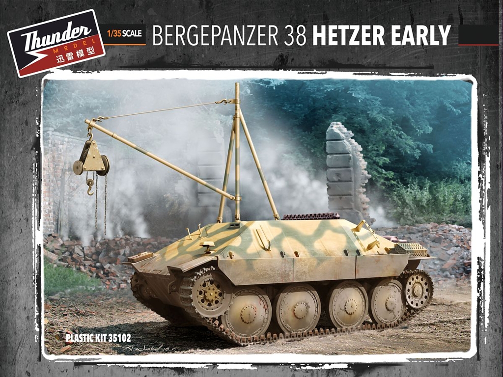 Bergepanzer 38(t) Hetzer Early - Ref.: THUN-35102