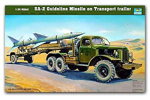 Sam-2 Guideline Missile w Loading Cabin - Ref.: TRUM-00204