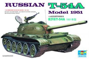 T-54A Russian Tank Model 1951  (Vista 1)