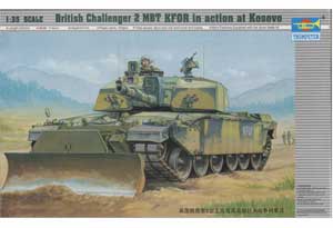 British Challenger 2 MBT KFOR  (Vista 1)