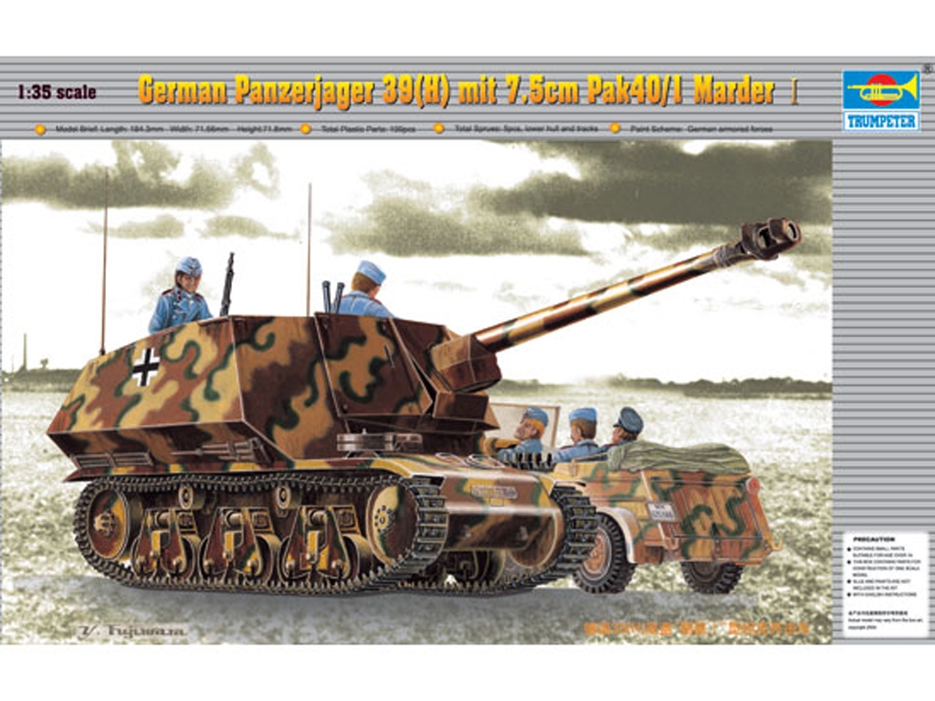 German Panzerjager 39(H)  (Vista 1)