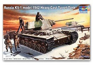 KV1 (Model 1942) Heavy Cast Turret Tank - Ref.: TRUM-00359