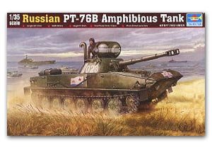 Russian PT-76B Light Amphibious Tank  (Vista 1)