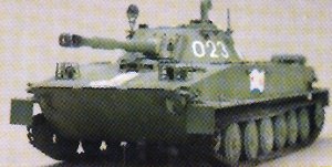 Russian PT-76B Light Amphibious Tank  (Vista 6)