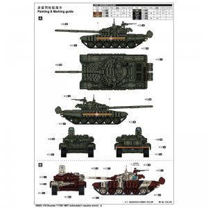 Russian T-72B1 MBT  (Vista 2)