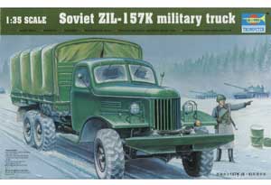 Camion militar Sovietico ZIL-157K  (Vista 1)