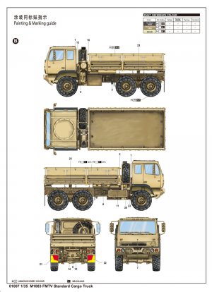 U.S. forces M1083 MTV 6X6 Truck  (Vista 2)