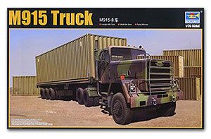 M915 Tractor with M872 Flatbed trailer & - Ref.: TRUM-01015