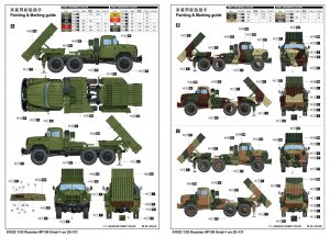 Russian 9P138 Grad-1 on Zil-13  (Vista 2)