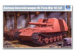 Geschutzwagen Tiger Grille21/210mm Morta  (Vista 1)