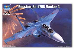 Russian Su-27UB Flanker C  (Vista 1)