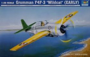 Gruman F4F-3 Wildcat  (Vista 1)