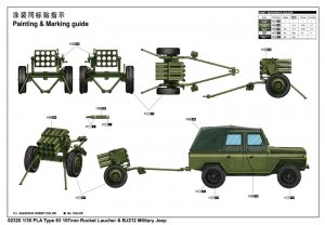BJ 212 Military Jeep with Rocket Launche  (Vista 2)