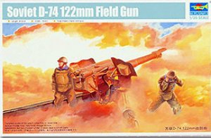 Soviet D-74 122mm Field Gun  (Vista 1)