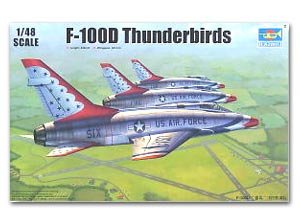 F-100D Super Sabre Thunderbirds  (Vista 1)