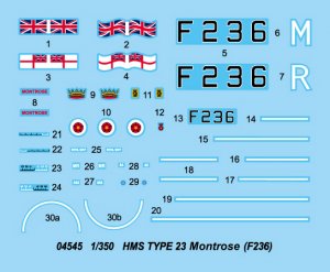 HMS TYPE 23 Frigate – Montrose(F236)  (Vista 4)