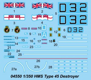Royal Navy Type 45 Destroyer HMS Daring  (Vista 3)