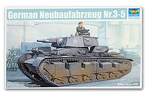 German `Neubau Fahrzeug` Krupp Barrel  (Vista 1)