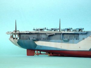US Aircraft Carrier CV-10 Yorktown 1944  (Vista 2)
