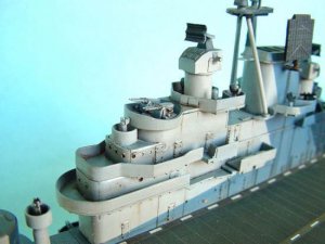 US Aircraft Carrier CV-10 Yorktown 1944  (Vista 3)