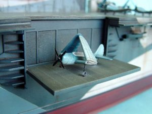 US Aircraft Carrier CV-10 Yorktown 1944  (Vista 4)