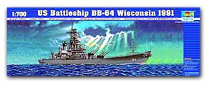 US Battleship BB-64 Wisconsin 1991  (Vista 1)