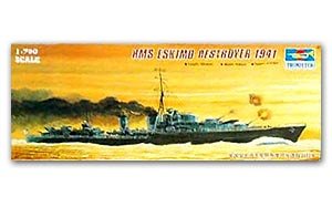 Tribal-class destroyer HMS Eskimo (F75)1  (Vista 1)