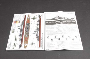 German Cruiser Admiral Hipper 1941  (Vista 2)