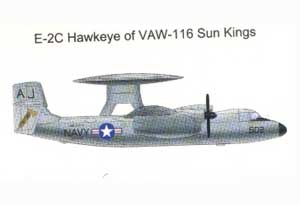 6 - E-2C Hawkeyene Airborne Early Warnin  (Vista 1)