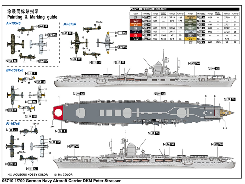 Portaaviones de la Armada Alemana DKM Pe  (Vista 2)