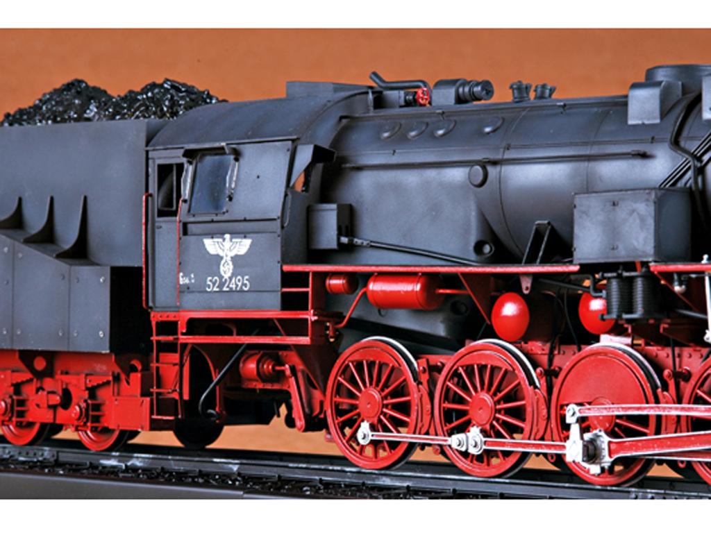 Locomotora Armada Alemana Vapor BR52 (Vista 10)