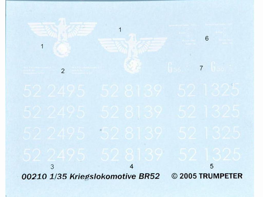 Locomotora Armada Alemana Vapor BR52 (Vista 3)